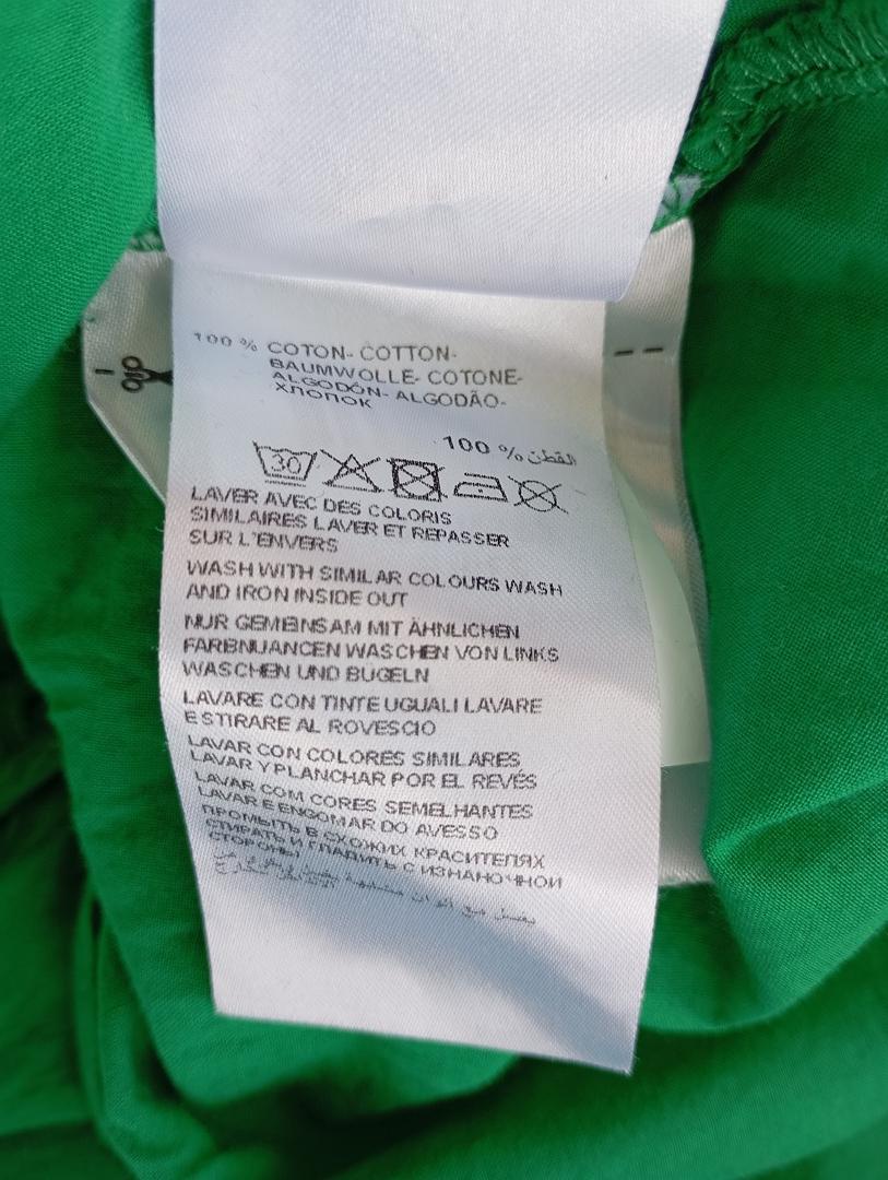 Jupe midi Kookaï broderie anglaise - 40 - Vert - Très bon état - coton