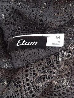 Superbe Body en dentelle collection métallique - Etam - M - effet brillant - Neuf