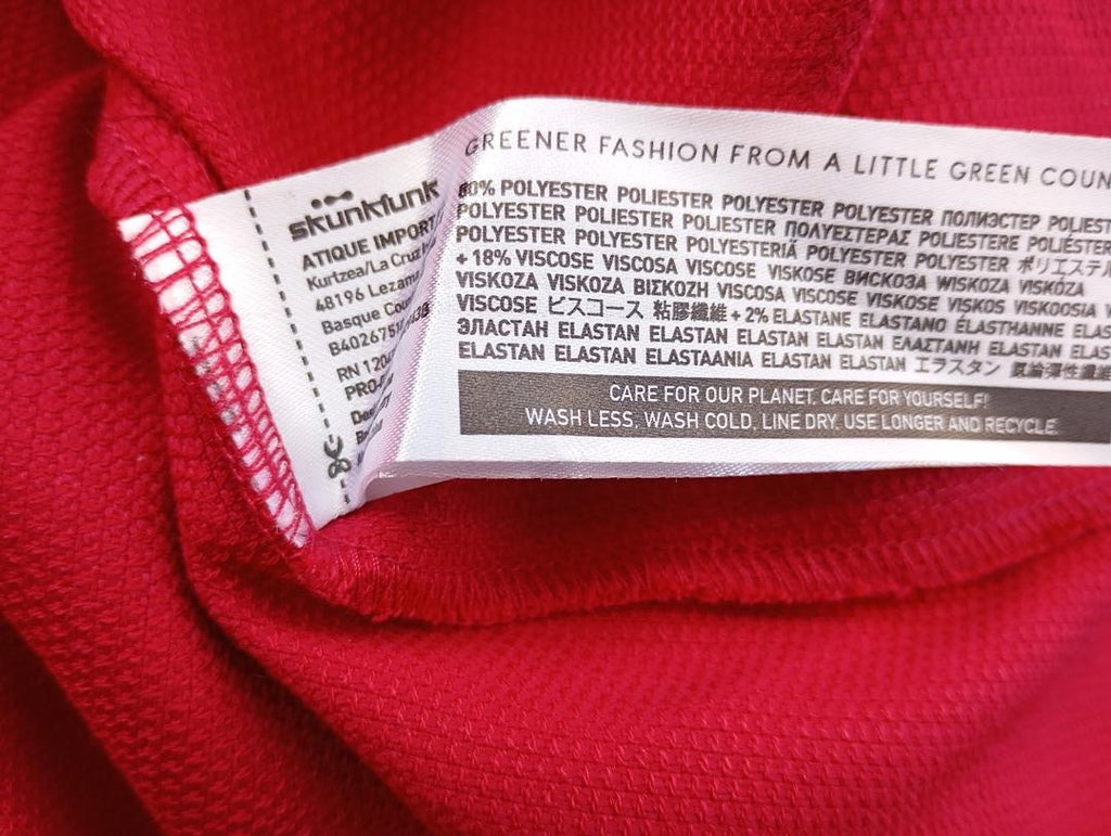 Robe courte manches courtes - Skunkfunk - M - fushia - Neuf avec étiquette