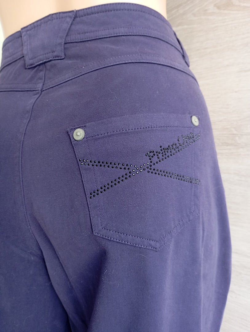 Pantalon Prima Uno - 46 - Violet - Neuf