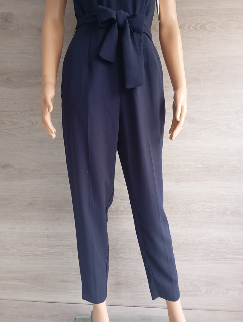 Jolie combinaison pantalon H&m taille S - marine - Neuve avec étiquette