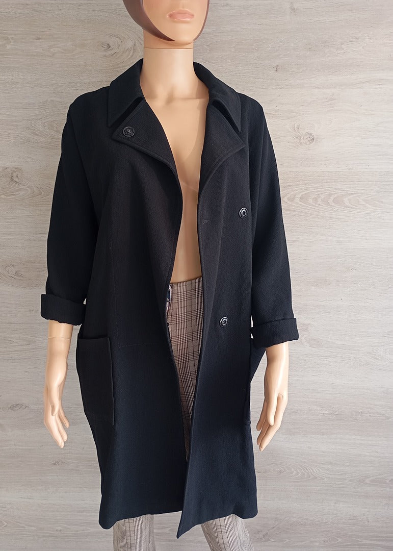 Joli manteau léger - La redoute -taille xs - Noir en très bon état
