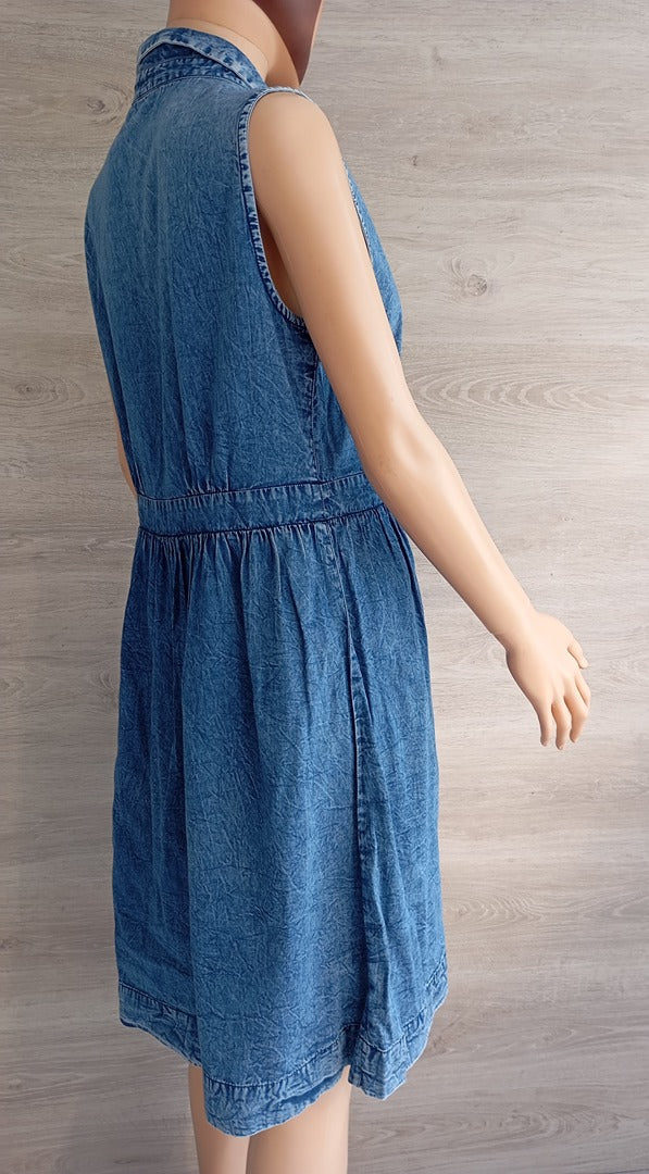 Robe en jean Monoprix femme - 42 - Bleu - Très bon état