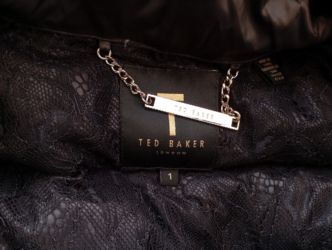 Doudoune noire en duvet — Ted Baker — Taille S — Très bon état