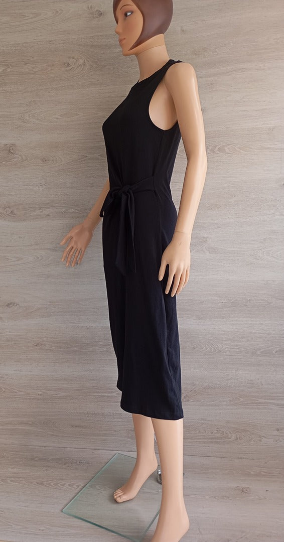 Robe midi sans manches 🌸 Mango 🌸 S - Noir - Neuf avec étiquette - coton