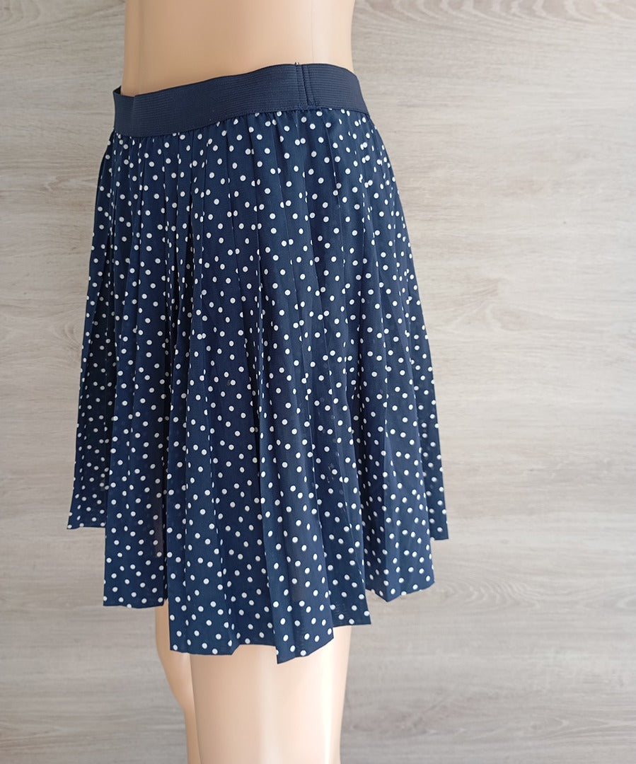 Jupe mini H&m - 38 - marine - Très bon état