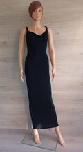 Robe longue boohoo - 36 - noir - Très bon état