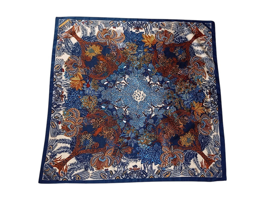 Foulard Vintage - Bleu/multicolore - Très bon état