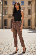 Pantalon fluide - Yikey - S - Vert/multicolore - Neuf