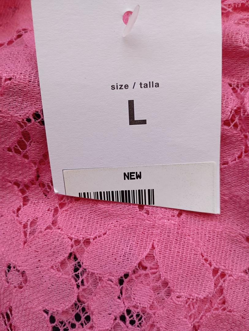 Veste-boléro fuchsia — Mulaya — Taille L — Neuve