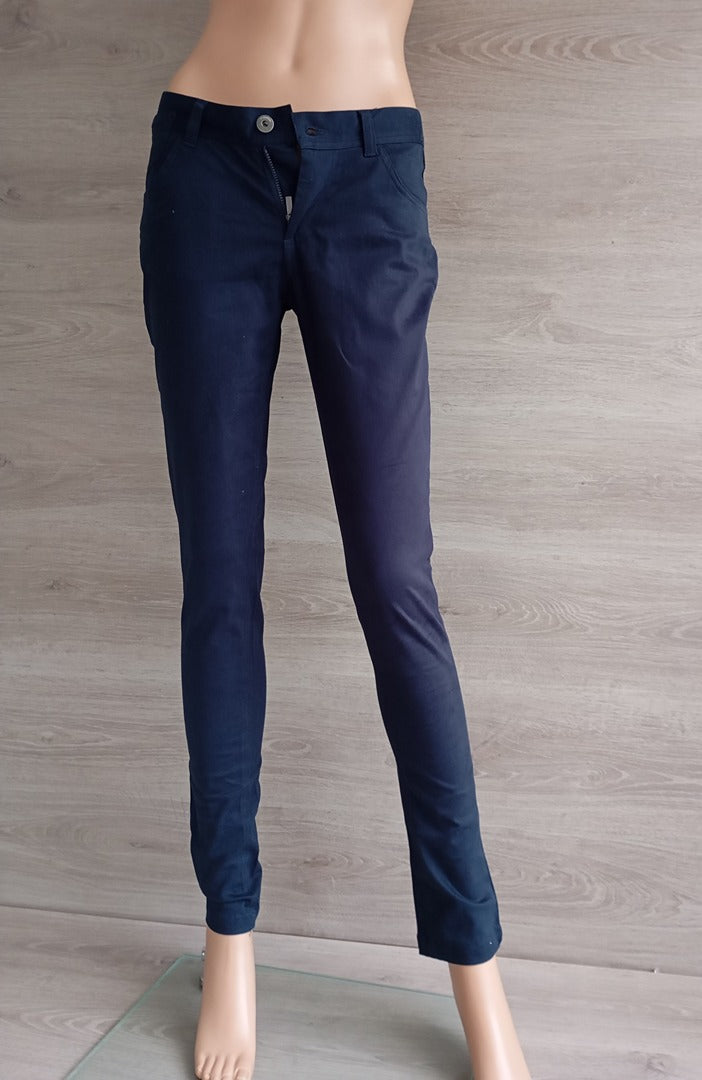Pantalon skinny Skunkfunk - 36 - Navy - Neuf avec étiquette