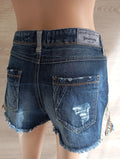 Joli short en jean Stradivarius taille S - Bleu en Très bon état