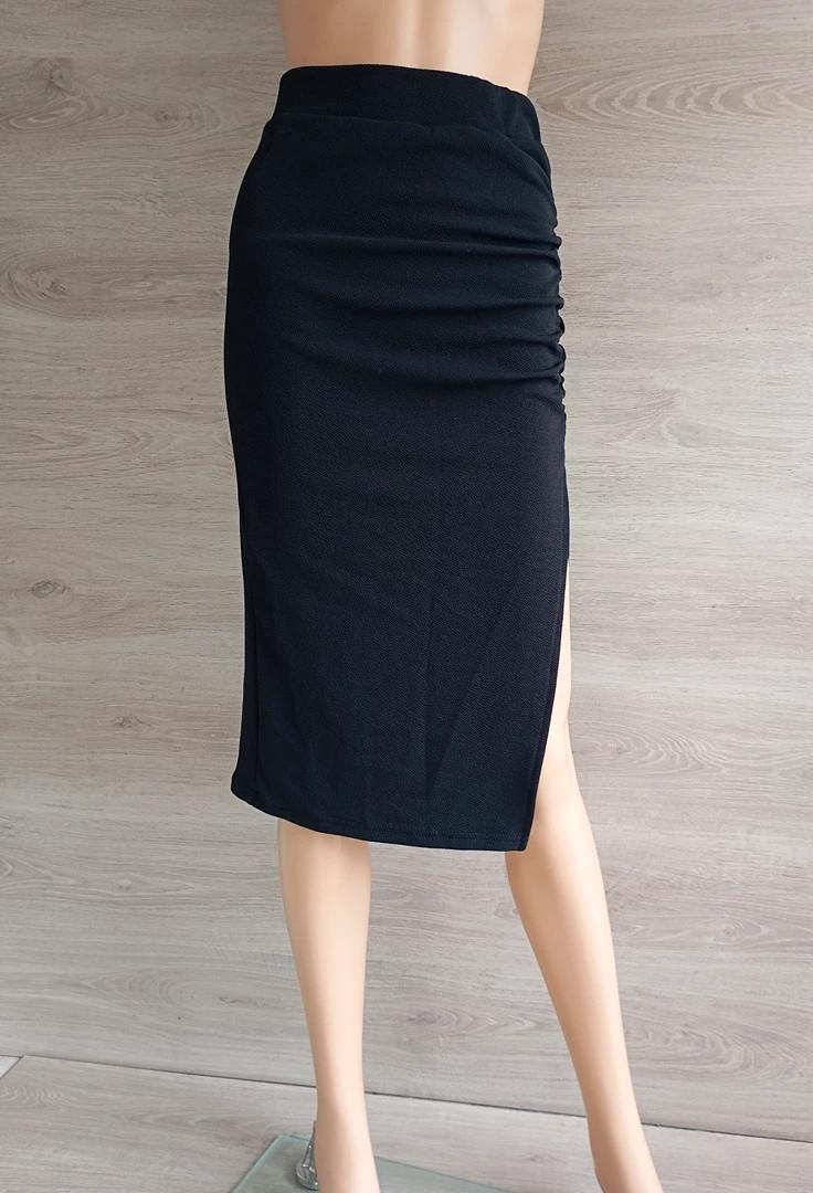 Jupe midi - mi-longue 🌸 Shein 🌸 Xs - Noir