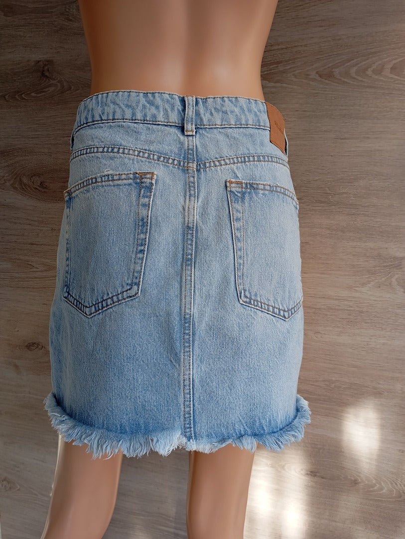 Jupe courte en jean bleue - Pull&Bear - T44 - Très bon état