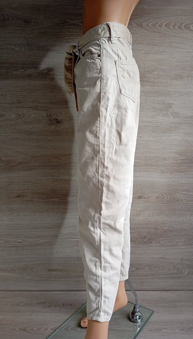 Jean slouchy Bonobo taille 34 - Beige - Très bon état - 100% coton