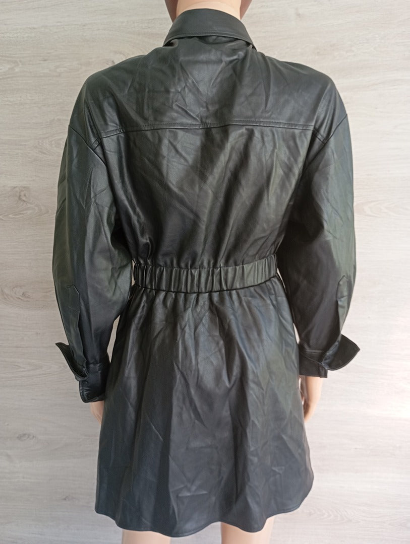 Robe chemise Zara - S - Noir - Très bon état