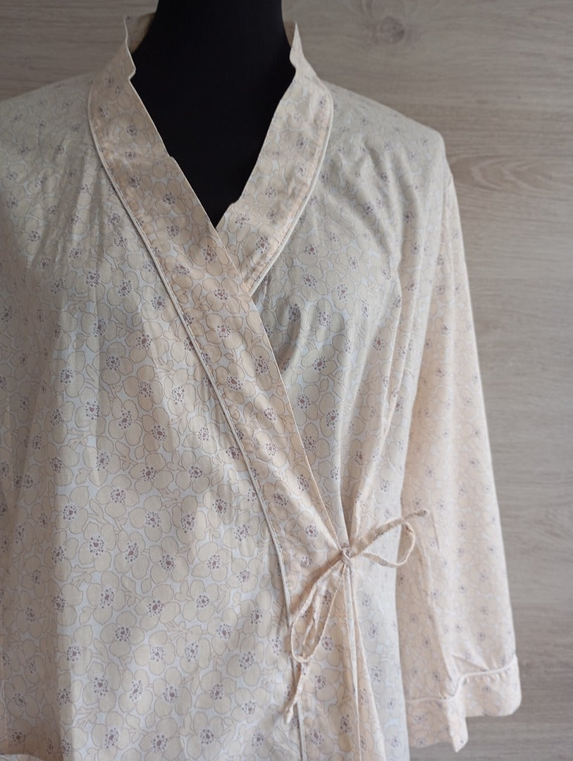 Haut de pyjama Princesse tam.tam - 44 - Crème - Très bon état