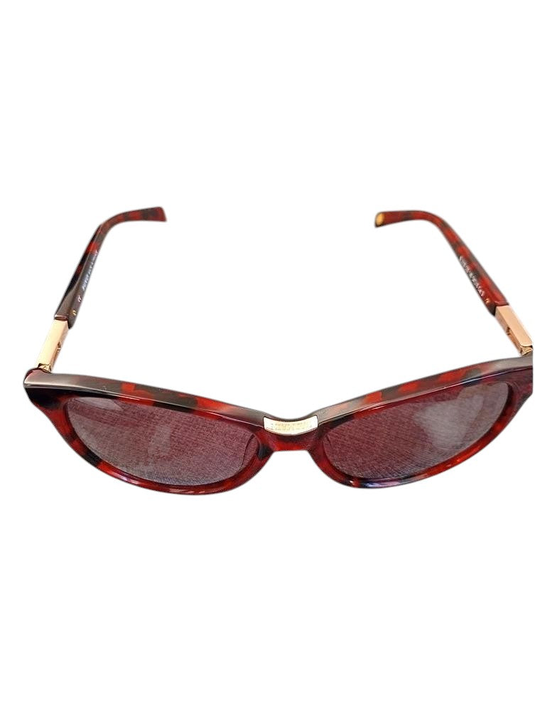 Superbes lunettes de soleil femme Balmain marron Bl 2100 C02