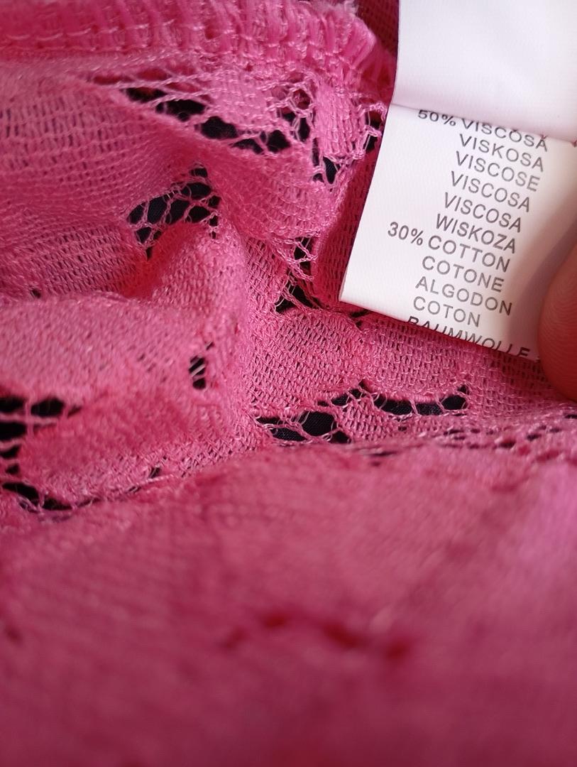 Veste-boléro fuchsia — Mulaya — Taille L — Neuve