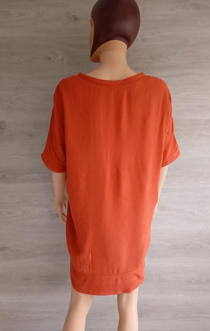 Blouse / robe / Tunique Orfeo Paris orange taille S/m