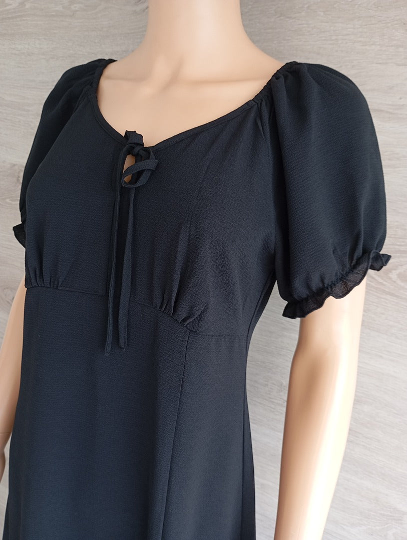 Robe longue manches courtes 🌸 Only 🌸 S - Noir - Neuf avec étiquette