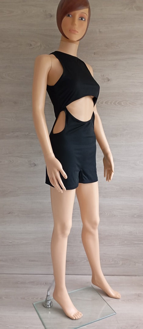 Combishort Shein - M - Noir - Neuf avec étiquette
