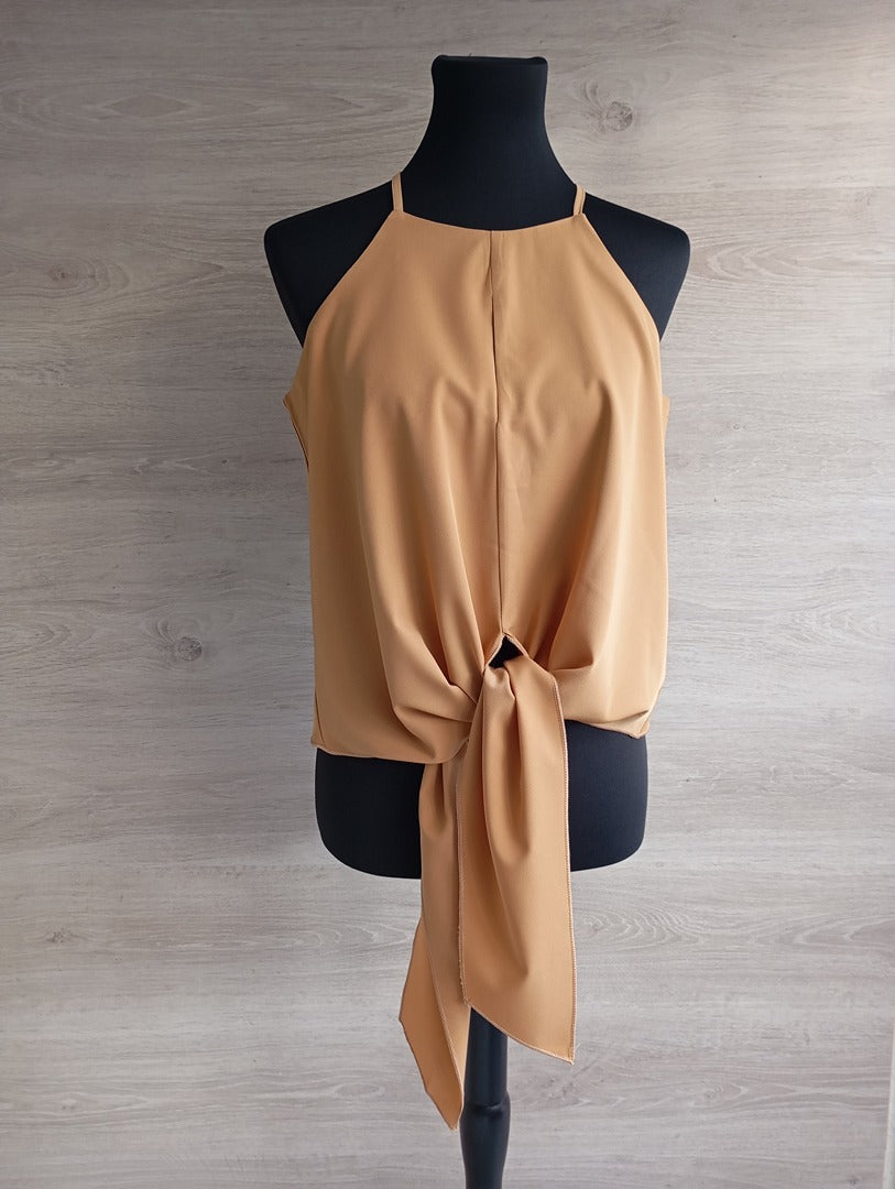 Superbe top dos nu Occult taille M - Abricot - neuf