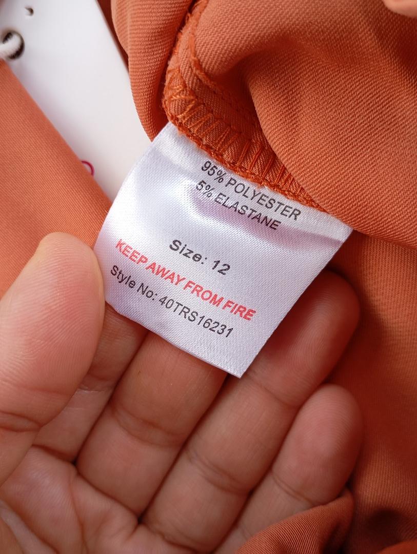 Pantalon fluide Urban Bliss - 40 - Orange - neuf