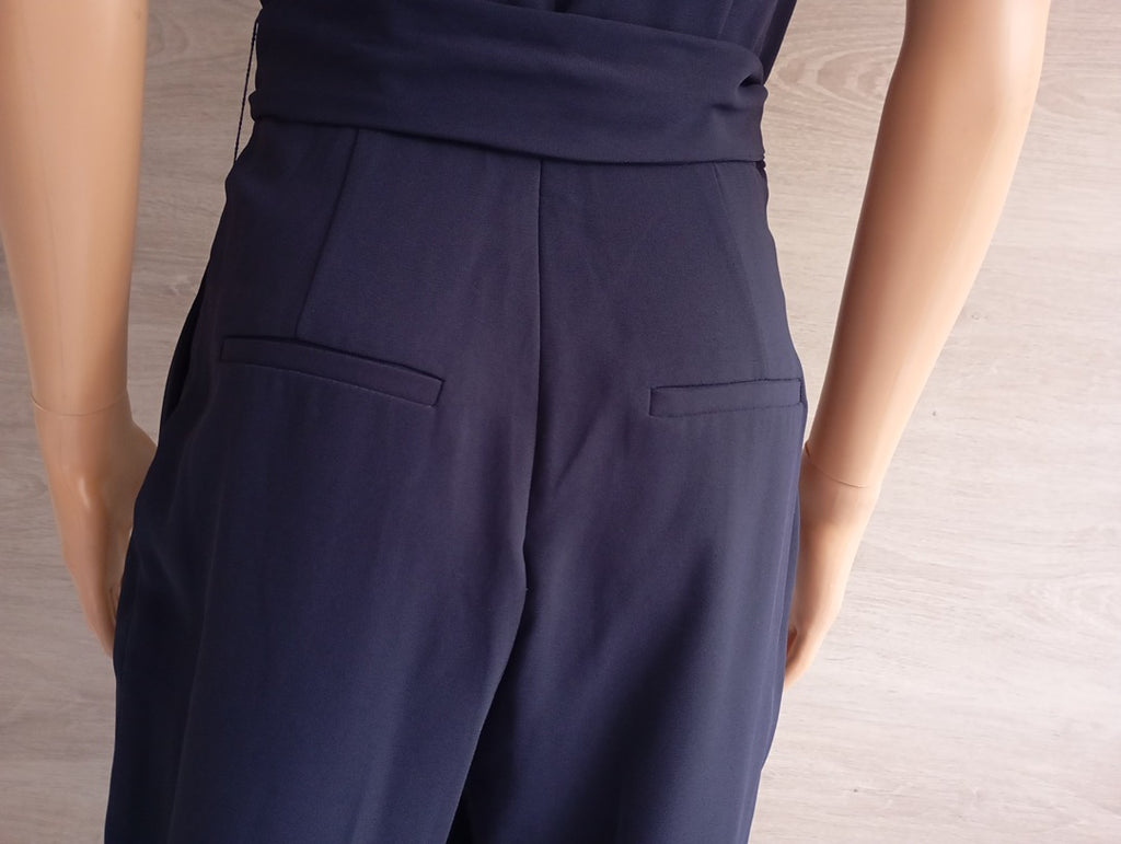 Jolie combinaison pantalon H&m taille S - marine - Neuve avec étiquette