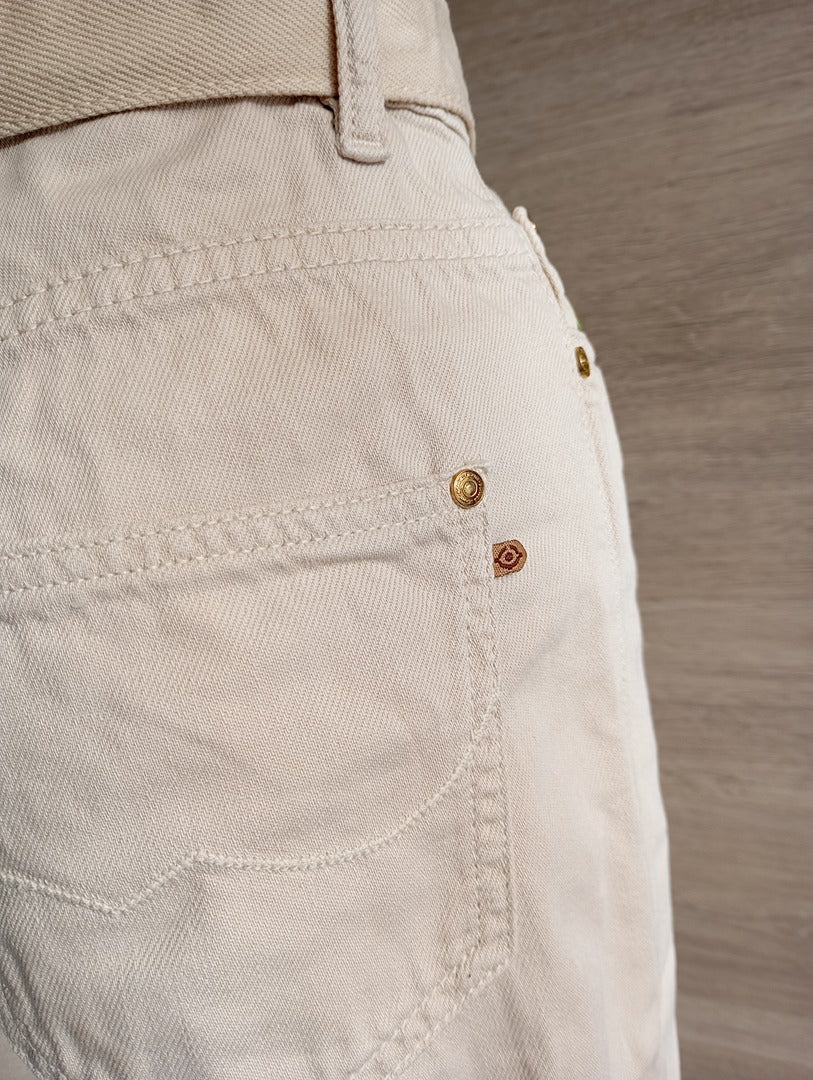 Jean slouchy Bonobo taille 34 - Beige - Très bon état - 100% coton