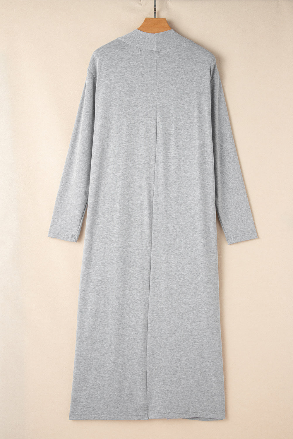 Ensemble loungewear cardigan long fendu et pantalon skinny