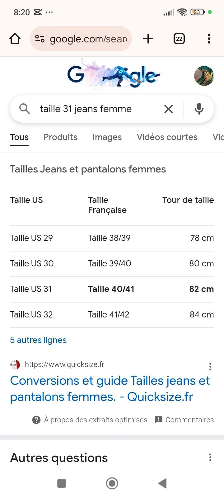 Super jean & Other Stories taille L - Bleu en très bon état