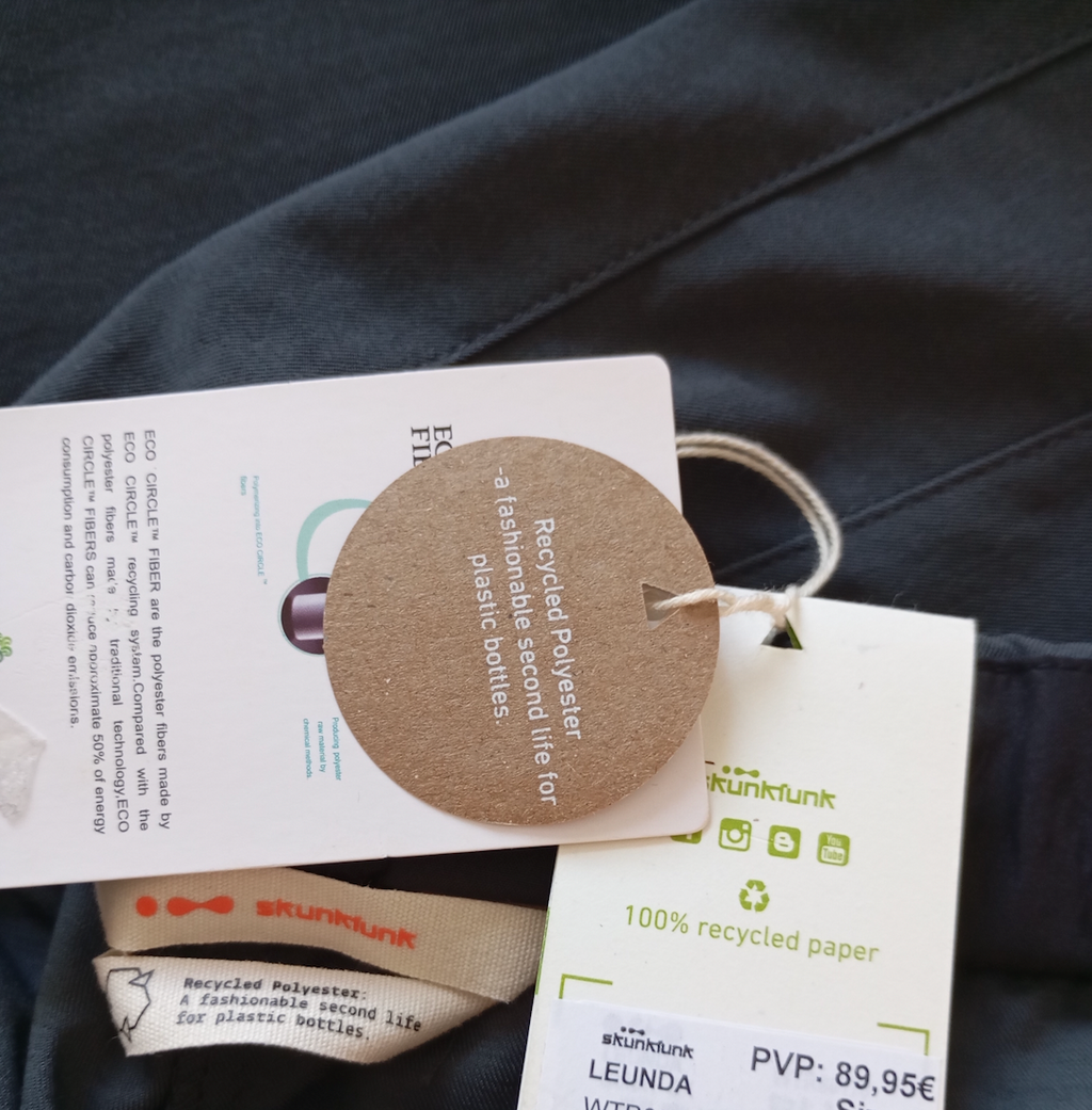 Superbe jupe shorts longue Skunkfunk Leunda taille XS - Gris - neuve
