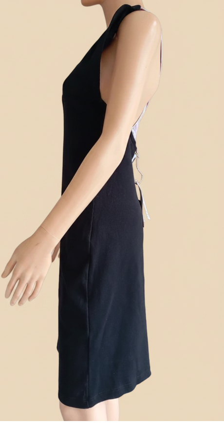 Robe Dos Nu Retro Junkee – Bretelles Croisées Ethniques | Taille Unique | Seconde Main