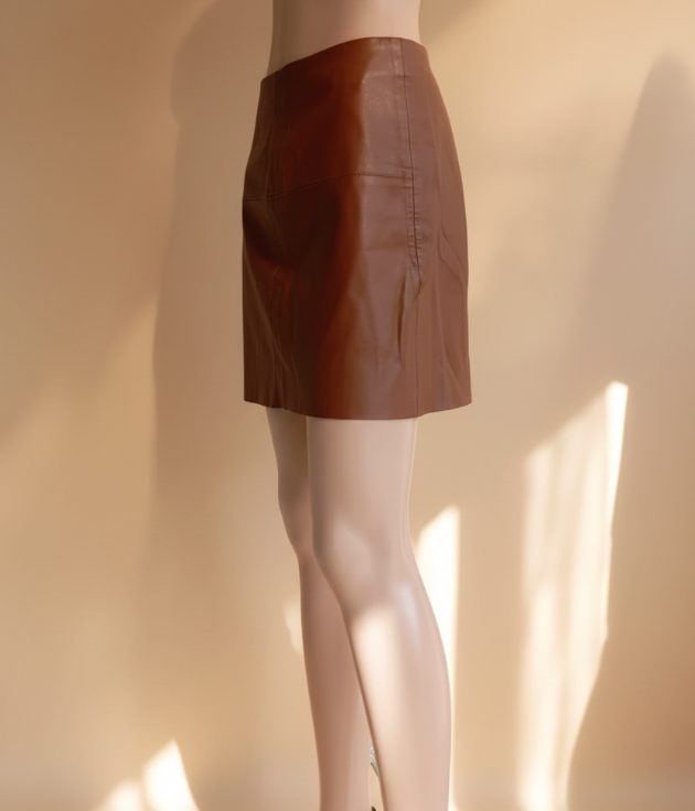 Mini-jupe marron - Pimkie - S/M - Très bon état