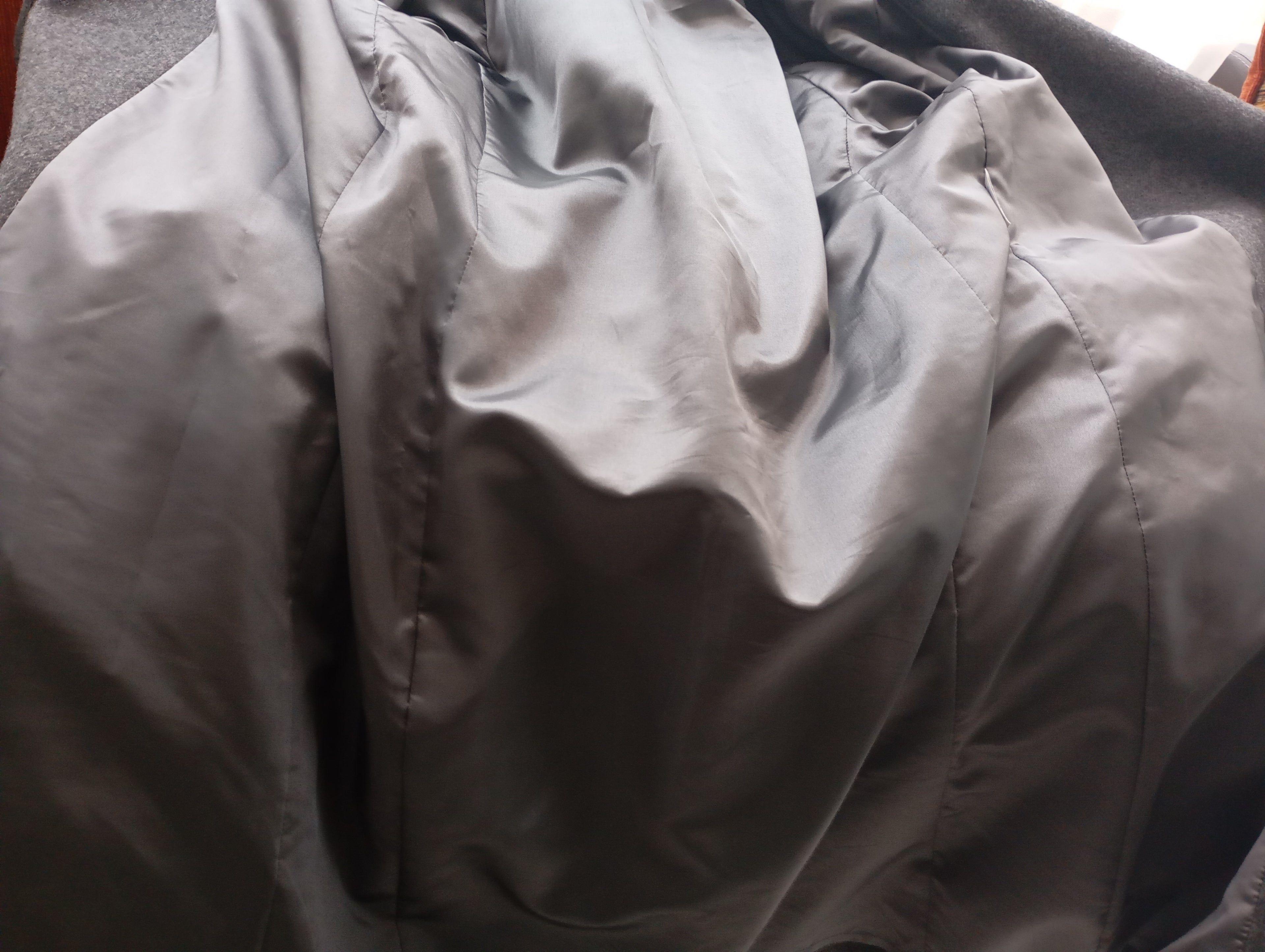 Manteau Long Femme avec ceinture - Gris Laine – Taifun