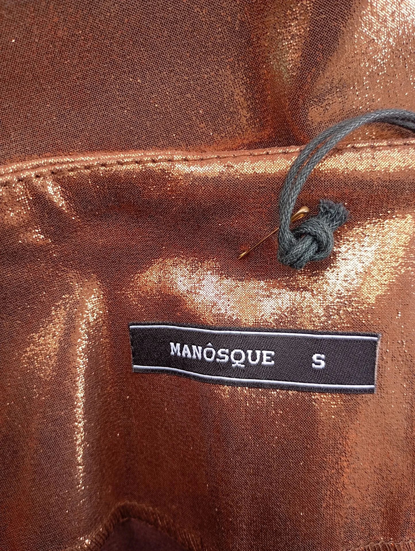 Short femme taille haute - S - Manosque - Bronze - Neuf avec étiquette