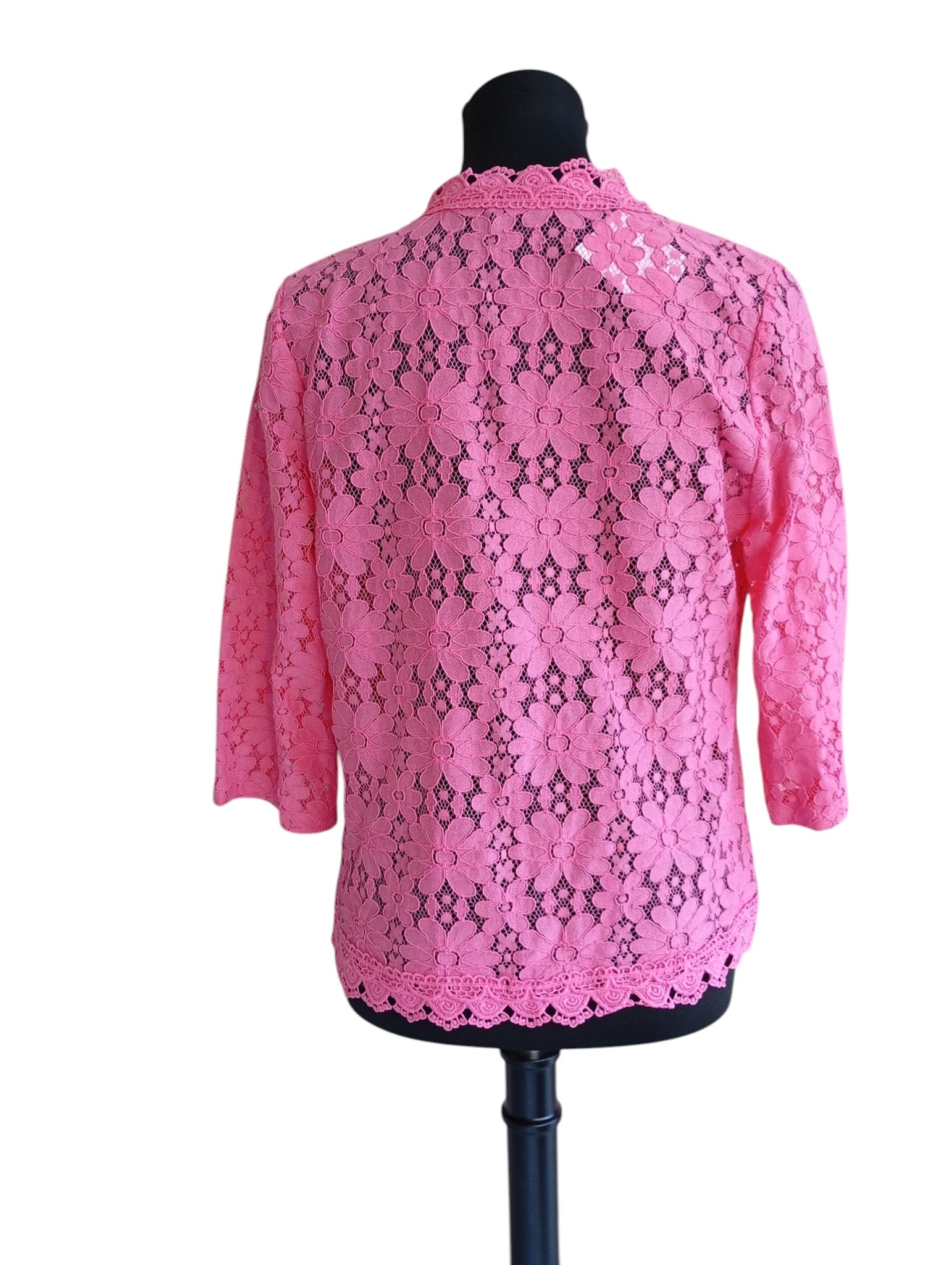 Veste-boléro fuchsia — Mulaya — Taille L — Neuve