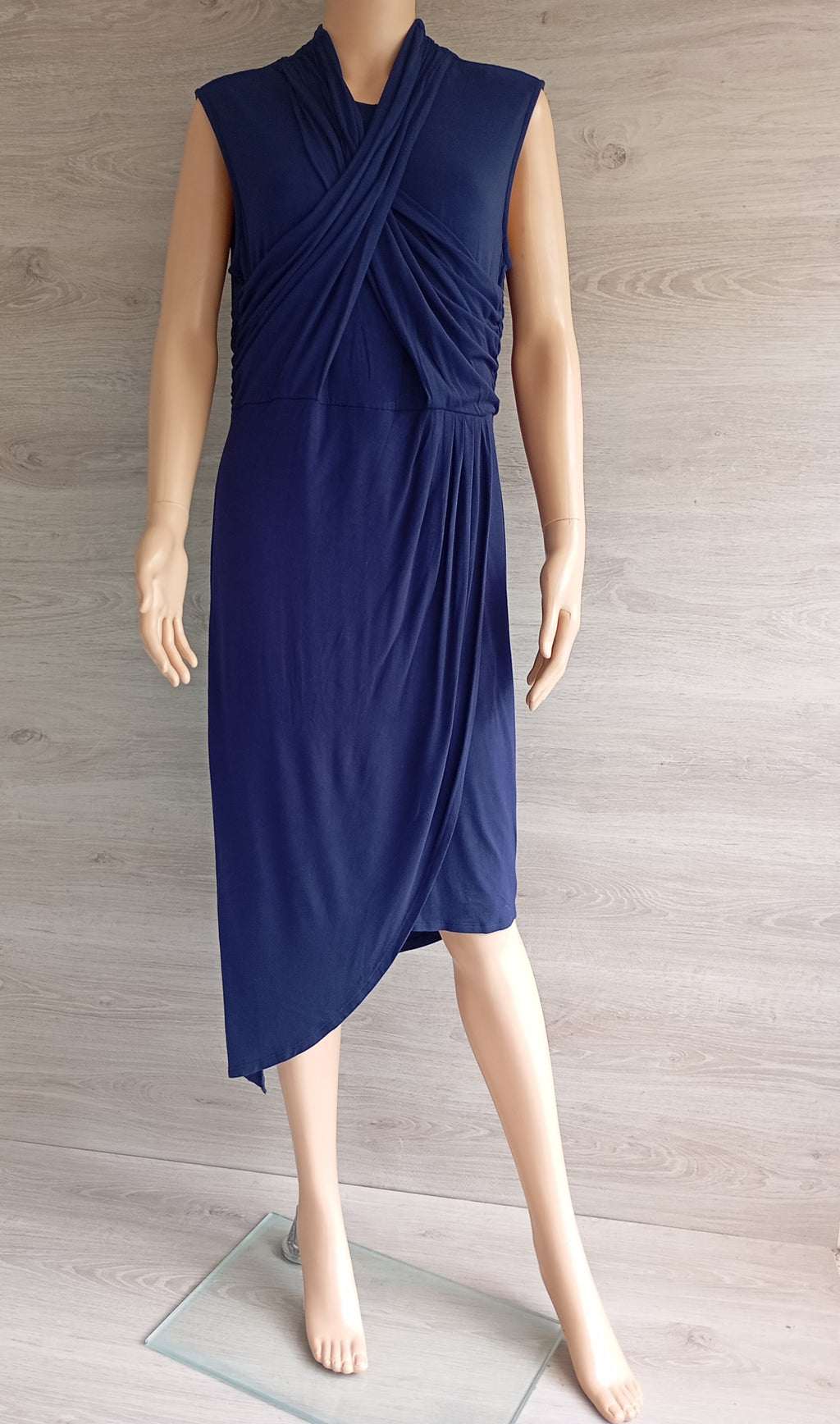 Robe Eloquii Violet/Marine – Taille 46 (US 14) | Seconde Main