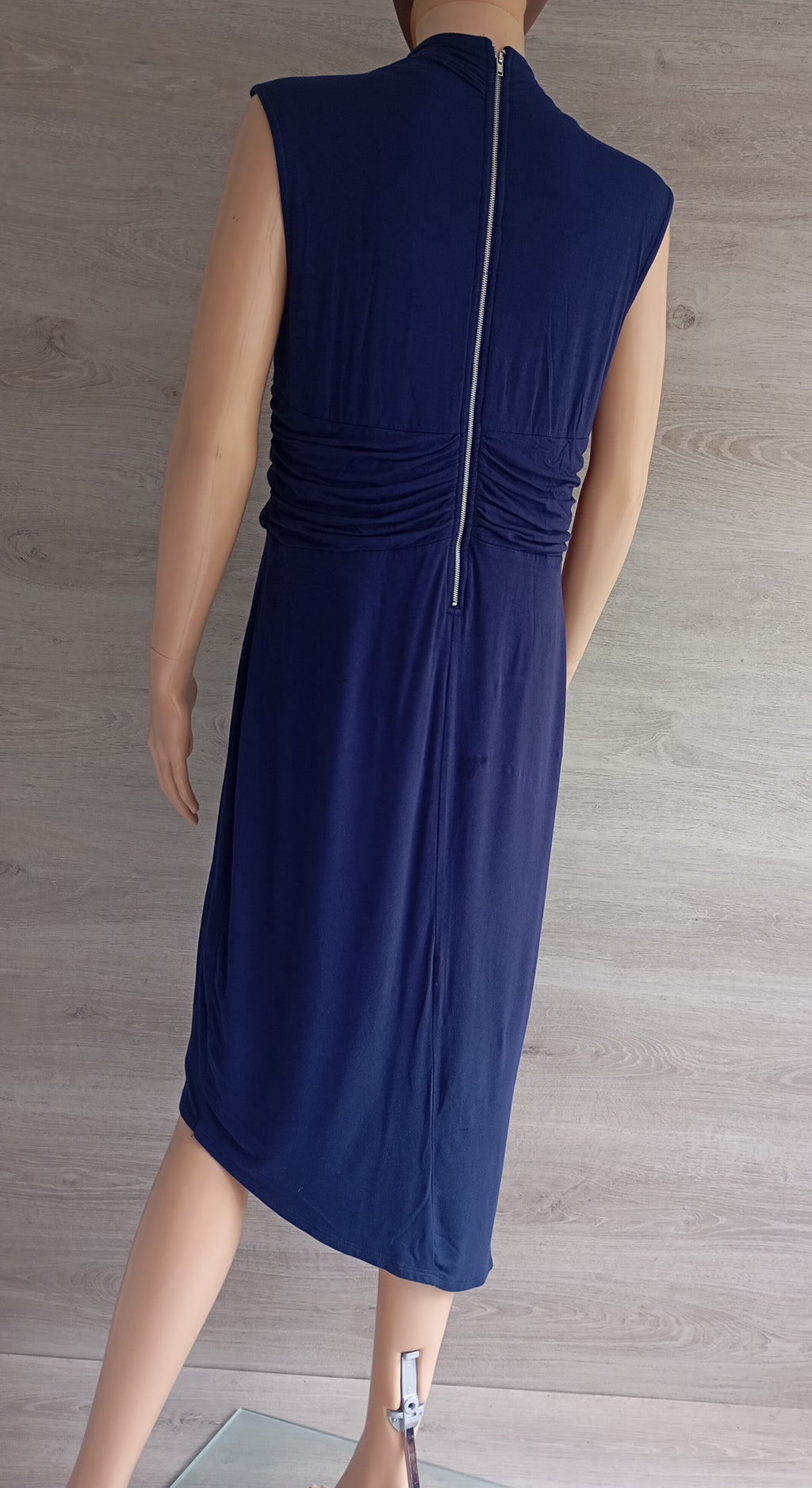 Robe Eloquii Violet/Marine – Taille 46 (US 14) | Seconde Main