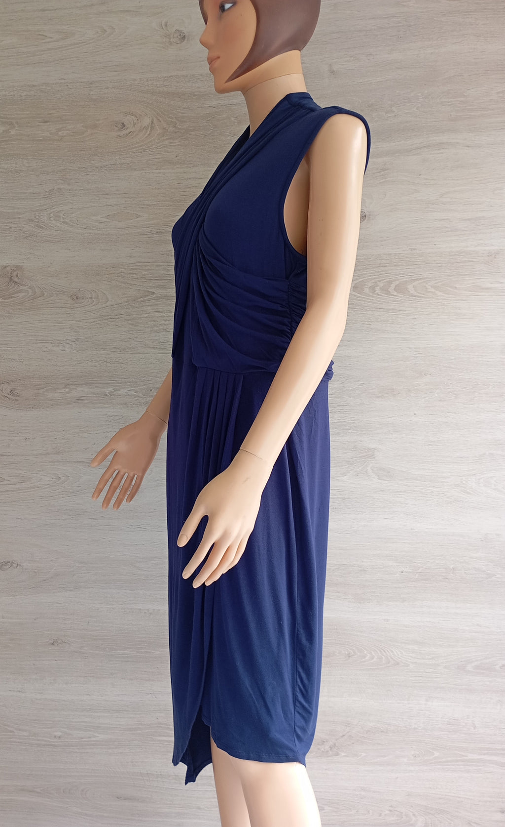 Robe Eloquii Violet/Marine – Taille 46 (US 14) | Seconde Main