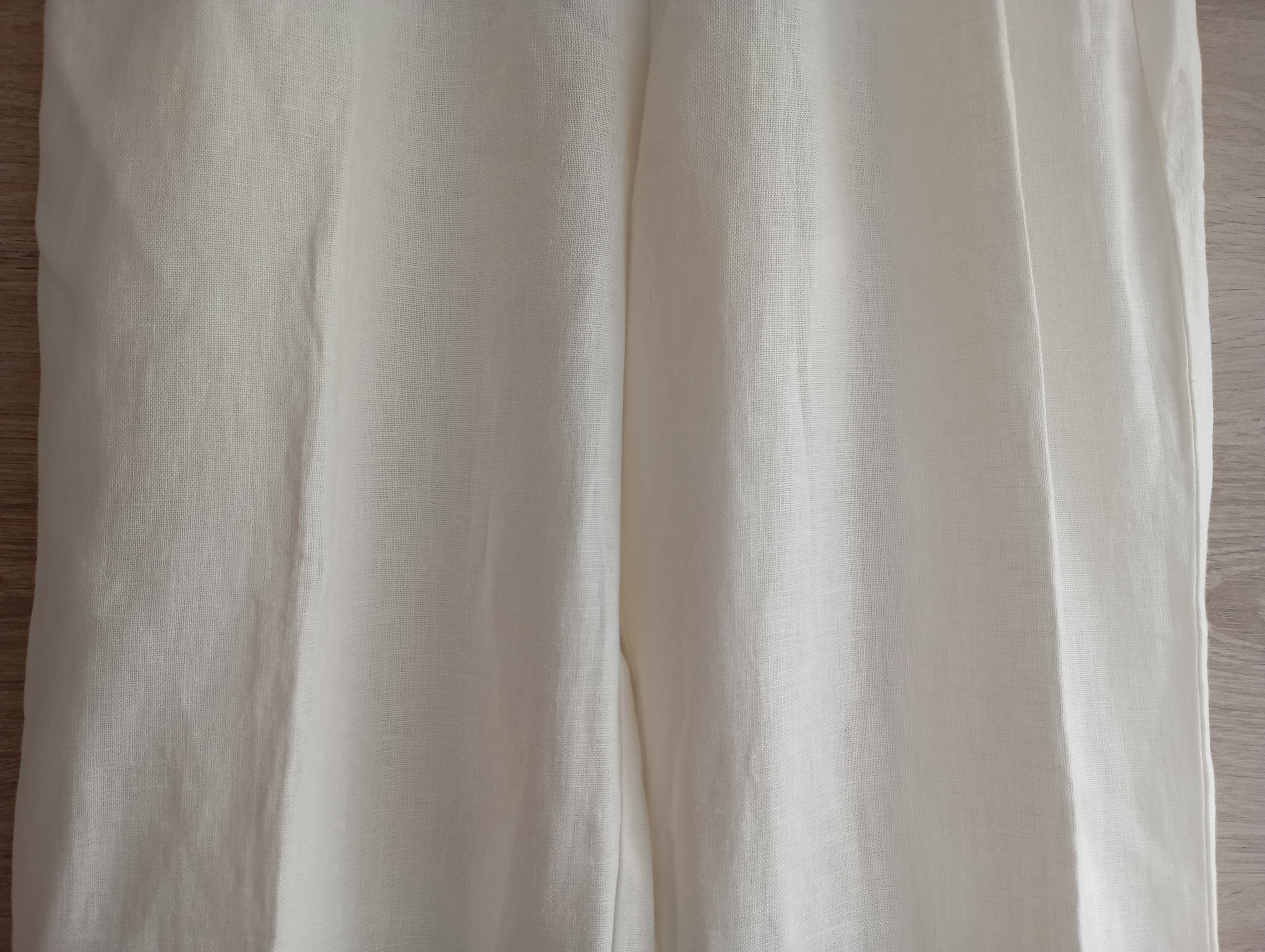 Pantalon Blanc 100% Lin – Electric & Rose