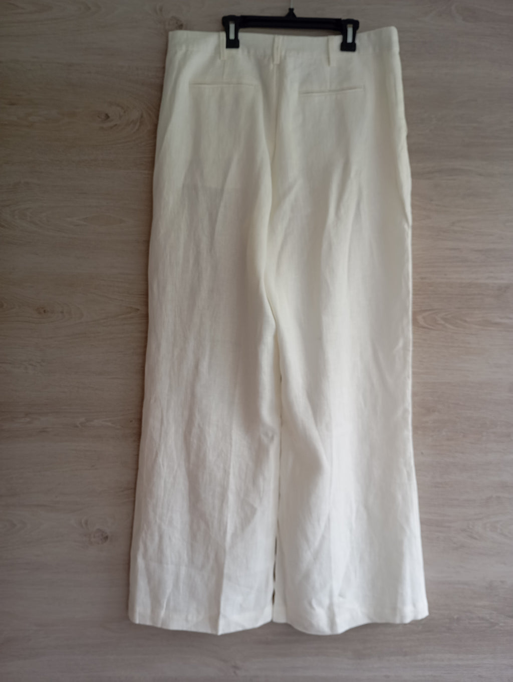 Pantalon Blanc 100% Lin – Electric & Rose