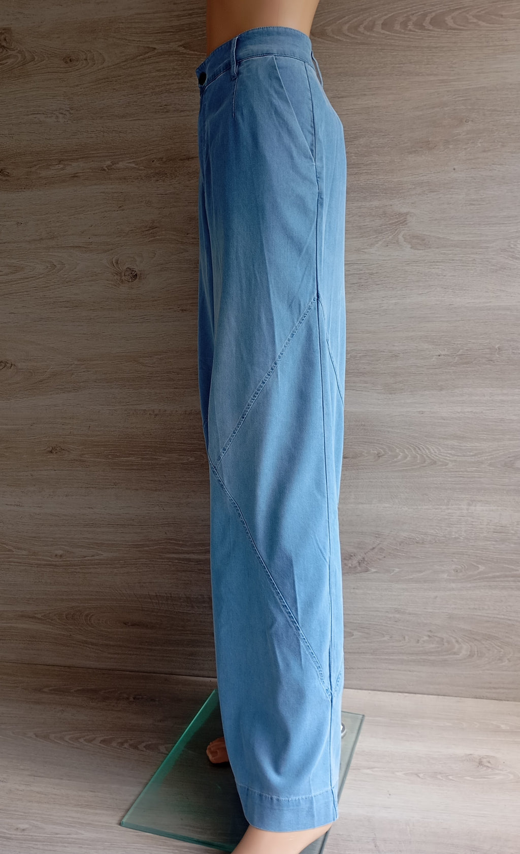 Pantalon Wide Leg Tailleur de créateur Robert Rodriguez – Taille L (42/44 FR) | Seconde Main