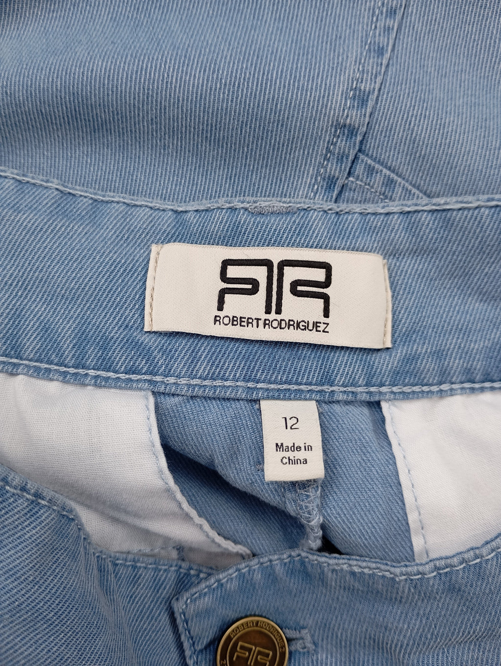 Pantalon Wide Leg Tailleur de créateur Robert Rodriguez – Taille L (42/44 FR) | Seconde Main