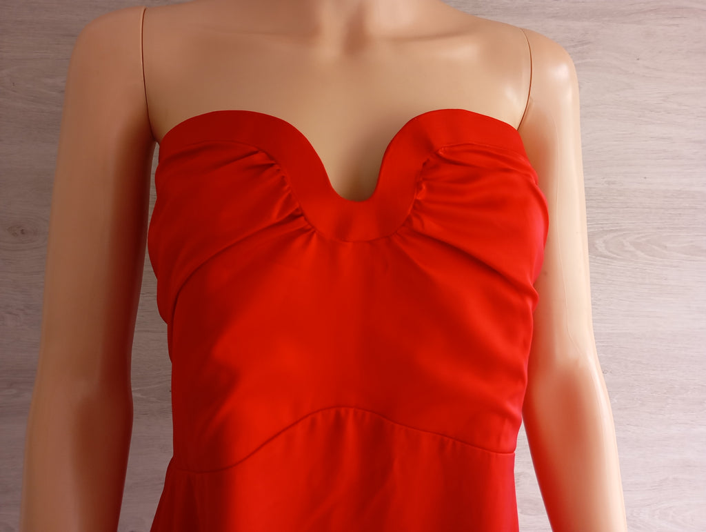 Robe Bustier Rouge Mare Mare x Anthropologie – Taille XL | Neuve avec étiquette