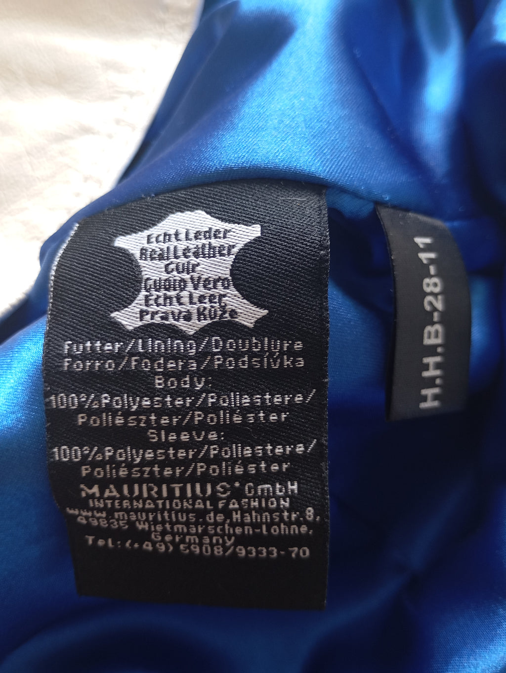 Veste Saharienne en Cuir Véritable Gipsy Mauritius – Coupe Cintrée Écru – Taille M