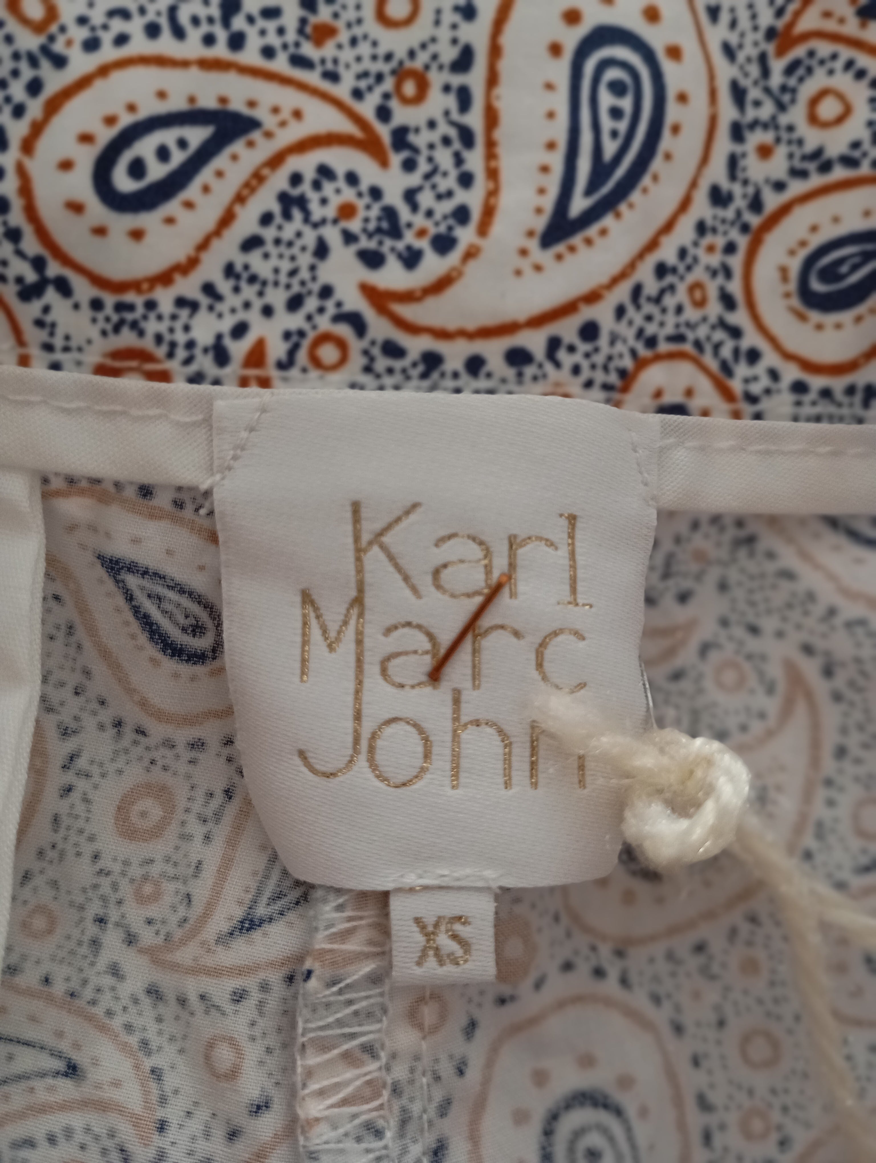 Short Karl Marc John – Imprimé Paisley – Taille XS / 34