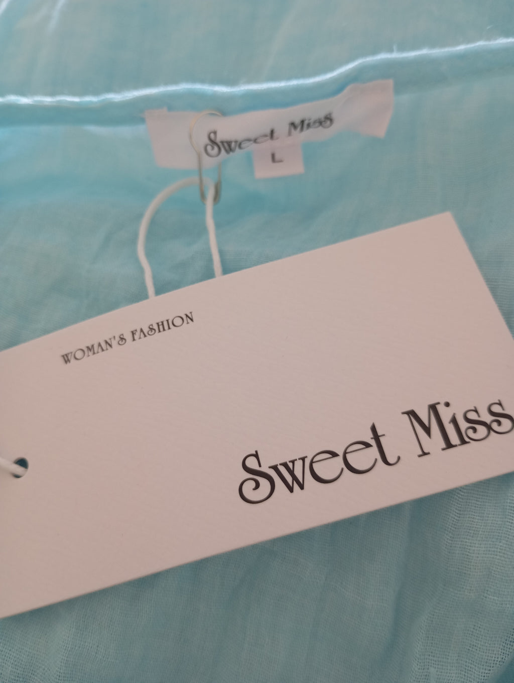 Robe Courte Sweet Miss Turquoise – Taille L