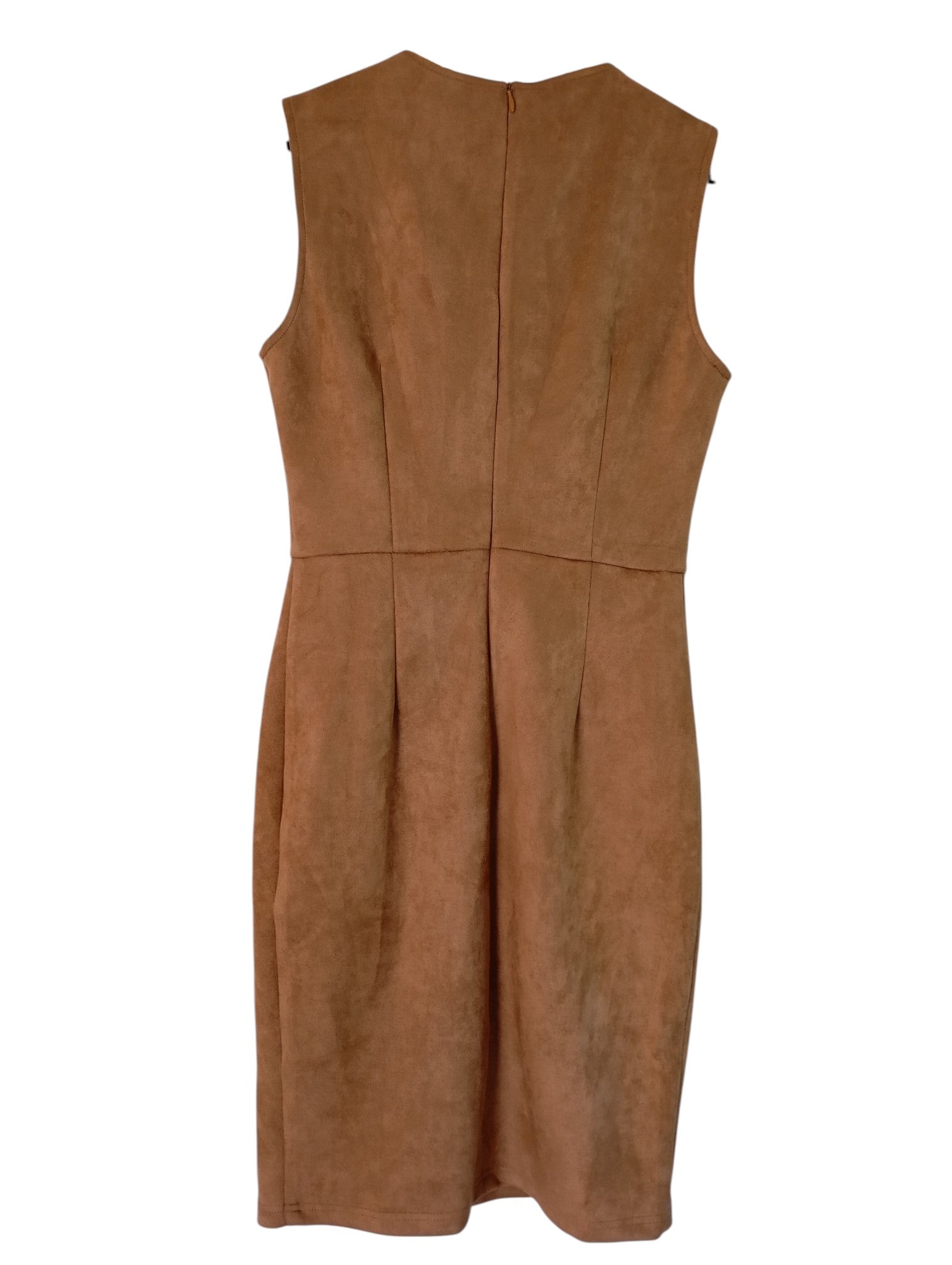 Robe Courte Drole de Copine Paris Camel Broderies Ethniques – Taille M